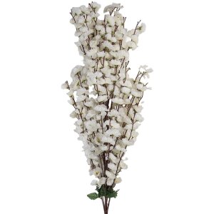 Branche décorative fleurs Clayre & Eef 15x10x100 cm Beige