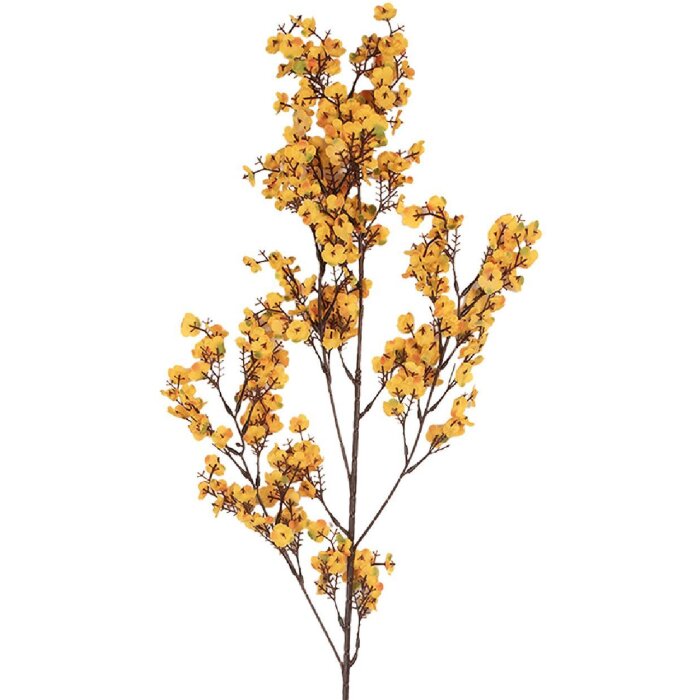 Clayre & Eef Fleur Artificielle 10x8x104 cm Jaune/Marron