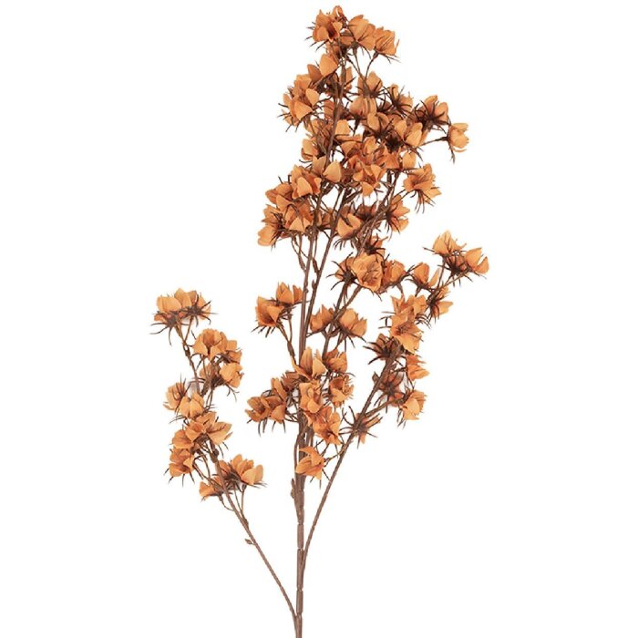 Fleur Artificielle Clayre & Eef 10x10x86 cm Orange-Brun