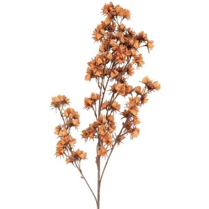 Fleur Artificielle Clayre & Eef 10x10x86 cm Orange-Brun