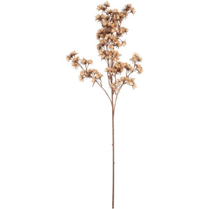 Clayre & Eef Fleur Artificielle Rose & Marron 10x10x86 cm