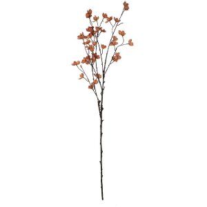 Clayre & Eef Fleur Artificielle Orange-Brun 110cm