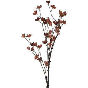 Clayre & Eef Fleur Artificielle 8x8x110 cm Rose-Brun
