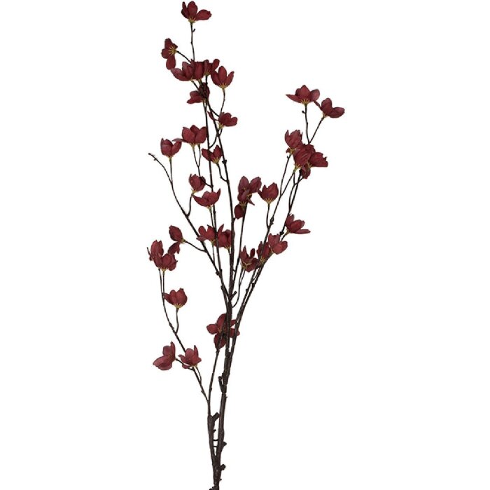 Clayre & Eef Fleur Artificielle Violet & Marron 8x8x110 cm