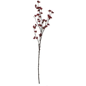 Clayre & Eef Fleur Artificielle Violet & Marron 8x8x110 cm