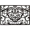 Clayre & Eef 5Y1290 Paillasson en Fer 59x39x2 cm Drausen Braun
