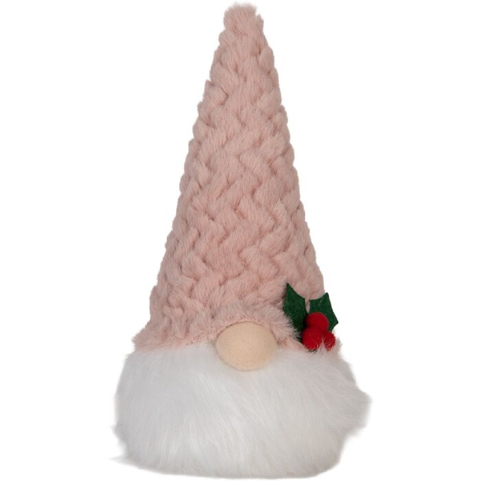 Clayre & Eef 66334 Nain Décoratif LED 10x10x25 cm Rose