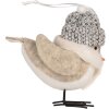 Clayre & Eef Oiseau Décoratif 11x7x12 cm