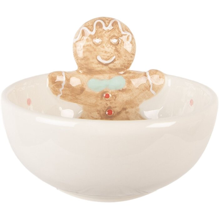 Clayre & Eef 6CE2217 Bol Céramique 13x9 cm 250ml