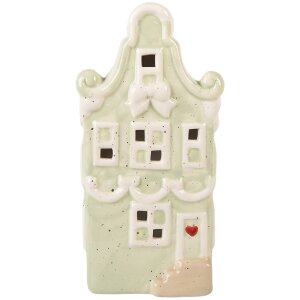 Clayre & Eef Maison Décorative LED 11x9x22 cm Vert