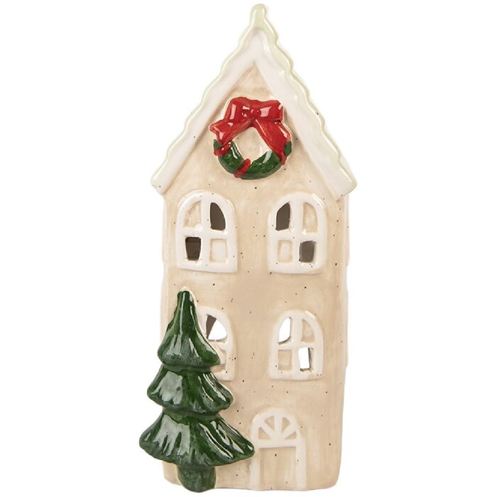 Clayre & Eef 6CE2221 Maison Décorative 9x8x20 cm
