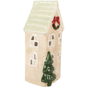 Clayre & Eef 6CE2221 Maison Décorative 9x8x20 cm