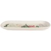 Clayre & Eef 6CE2223 Saladier 30x12x3 cm Blanc-Vert