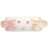 Clayre & Eef Saladier Céramique 31x10x5 cm Blanc Marron