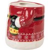Clayre & Eef Mug Céramique Rouge et Blanc 450ml