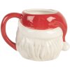 Clayre & Eef Tasse Céramique 550ml Rouge/Blanc