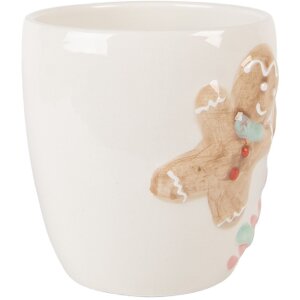 Clayre & Eef Mug Céramique 350ml 14x9x10cm