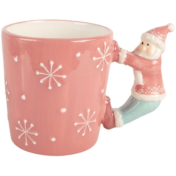 Clayre & Eef Tasse Céramique 400ml 15x10x11cm
