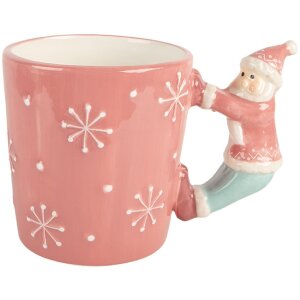 Clayre & Eef Tasse Céramique 400ml 15x10x11cm