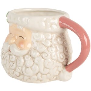 Clayre & Eef Mug Céramique 550ml 16x11x10cm