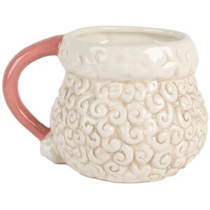 Clayre & Eef Mug Céramique 550ml 16x11x10cm