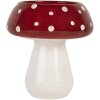 Clayre & Eef Bougeoir Champignon Ø 8x9 cm