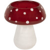 Clayre & Eef Bougeoir Champignon Ø 8x9 cm