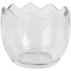 Clayre & Eef 6GL5201 Pot en Verre avec Couvercle 15x10x18 cm