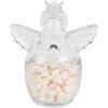 Clayre & Eef 6GL5201 Pot en Verre avec Couvercle 15x10x18 cm