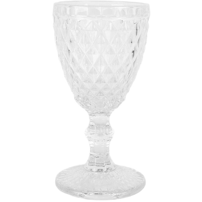 Clayre & Eef 6GL5204 Verre à vin Ø 8x16 cm / 200 ml