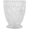 Clayre & Eef Bougeoir Verre Ø 9x10 cm