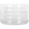 Clayre & Eef Pot en Verre avec Couvercle 17x30 cm