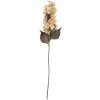 Clayre & Eef Branche Décorative Fleurs Beige-Vert 72cm
