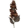 Clayre & Eef Branche décorative fleurs 8x8x72cm Marron & Vert
