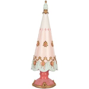 Clayre & Eef Décoration Sapin Rose Ø...