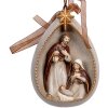 Clayre & Eef 6PR5402 Décoration Suspendue Groupe de Noël 8x4x11 cm