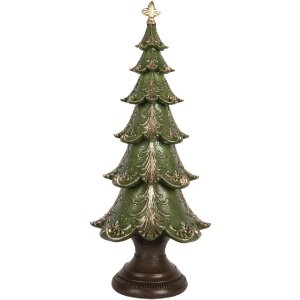 Clayre & Eef Décoration Sapin Ø 18x41...