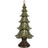 Clayre & Eef Décoration Sapin Ø 18x41 cm Vert et Marron