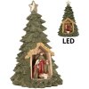 Clayre & Eef Sapin de Noël LED 15x24 cm
