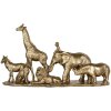 Clayre & Eef 6PR5633 Décoration Animaux Dorée 52x14x30 cm