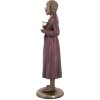 Clayre & Eef Décoration Singe 9x8x28 cm Marron, Rouge