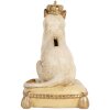 Clayre & Eef Tirelire Chat Beige 13x13x20 cm