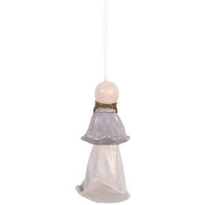 Clayre & Eef 6PR5653 Décoration Suspendue Enfant Beige/Gris