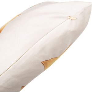 Clayre & Eef Housse de coussin KT 45x45 cm Beige-Jaune