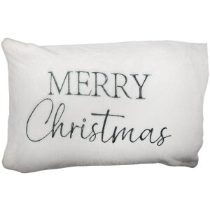 Housse de coussin Clayre & Eef KT036.055 35x50 cm Blanc-Vert