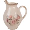 Pot Décoratif Clayre & Eef Beige Rose 16x12x19 cm