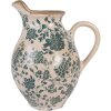 Pot décoratif Clayre & Eef Beige-Vert 21x16x24 cm