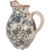 Pot décoratif Clayre & Eef Beige-Vert 21x16x24 cm