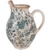 Pot décoratif Clayre & Eef 16x12x19 cm Beige-Vert