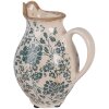 Pot décoratif Clayre & Eef 16x12x19 cm Beige-Vert